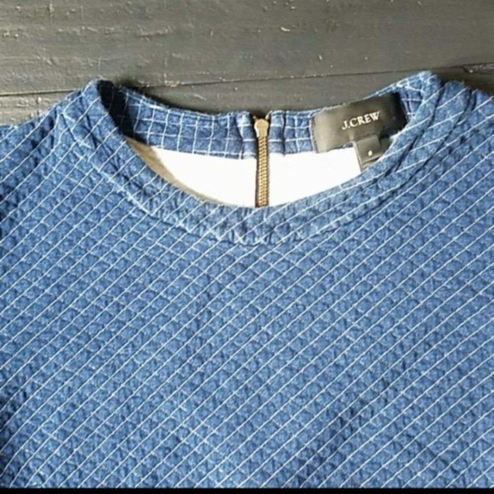 J.crew Semi Cropped 100% cotton Sweater - Picture 4 of 9